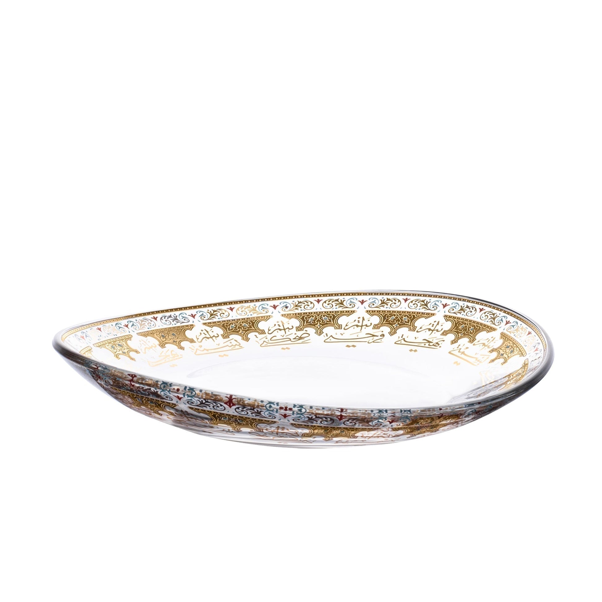 Dimlaj Suroor Set of 6 Pcs Plates - Premium Glass Plates from Suroor By Dimlaj - Just $110! Shop online now at Dimlaj Jordan 