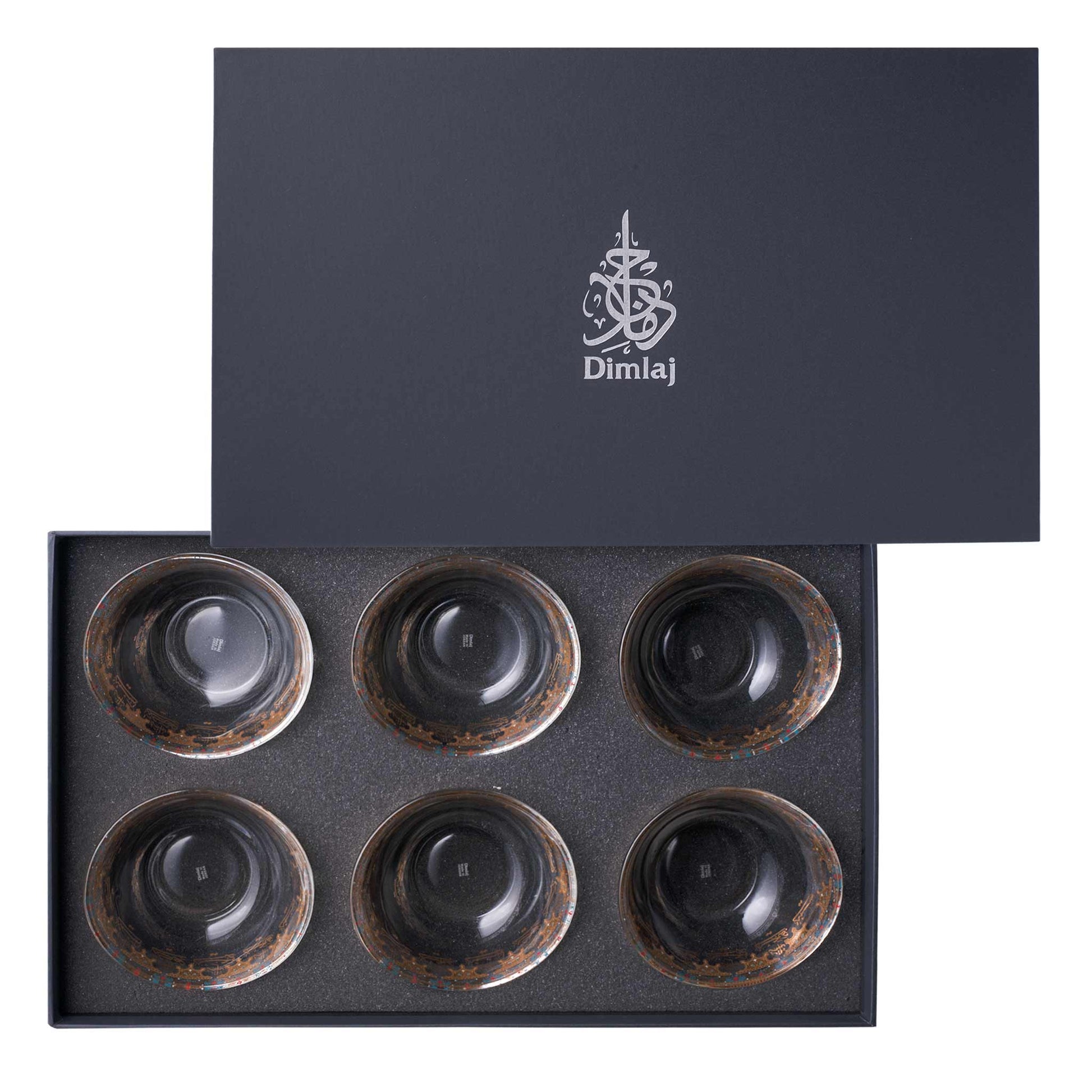 Dimlaj Suroor Set of 6 Pcs Small Serving Bowls - Premium Serving Bowls from Suroor By Dimlaj - Just $80! Shop online now at Dimlaj Jordan 
