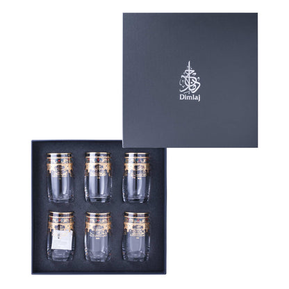 Dimlaj Suroor Set of 6 Pcs Tumblers - Premium Tumblers from Suroor By Dimlaj - Just $95! Shop online now at Dimlaj Jordan 