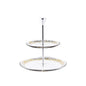 Dimlaj Kareem 2 Tiered Tray - Premium Stands from Kareem By Dimlaj - Just $65! Shop online now at Dimlaj Jordan 