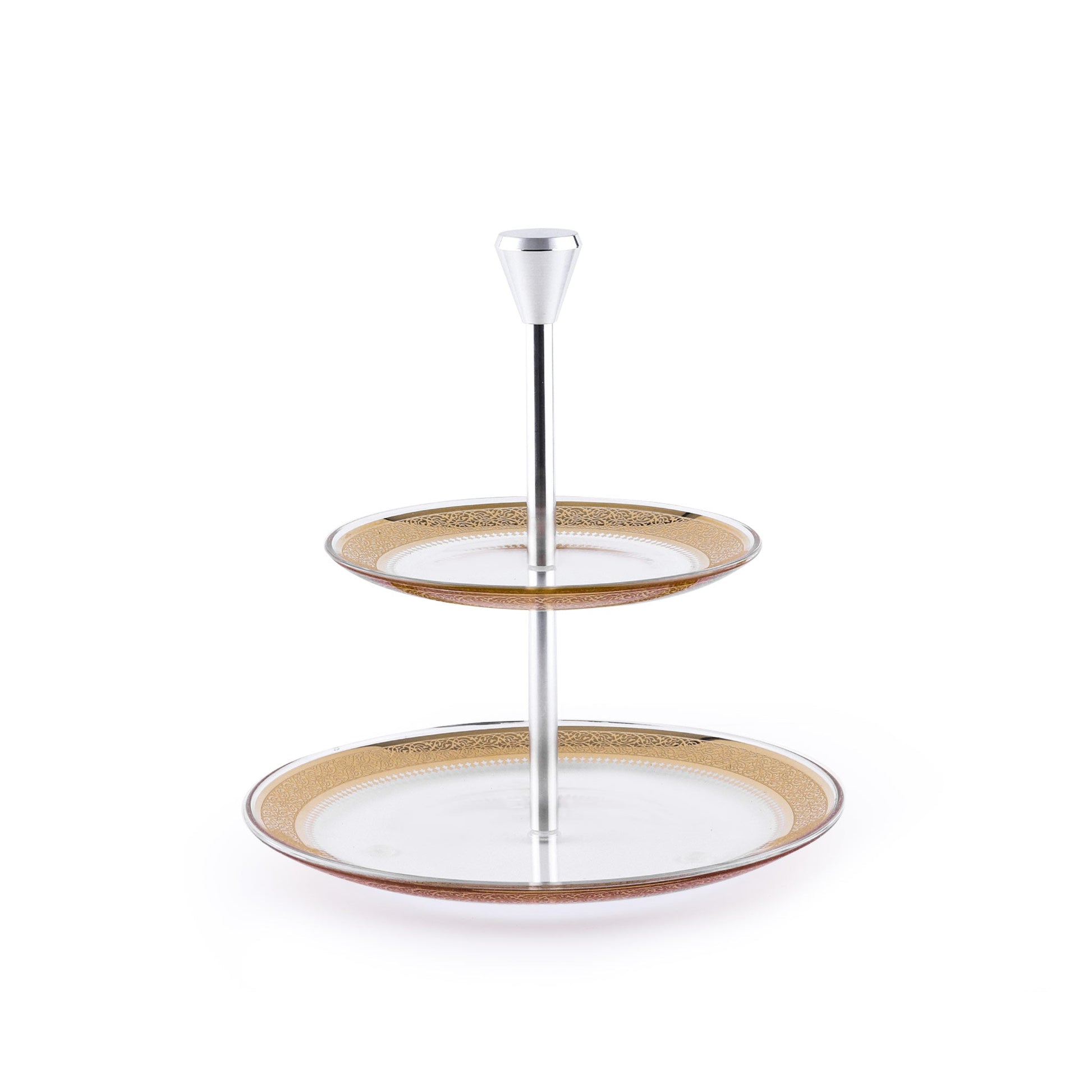 Dimlaj Cordoba 2 Tiered Tray - Premium Stands from Cordoba By Dimlaj - Just $70! Shop online now at Dimlaj Jordan 