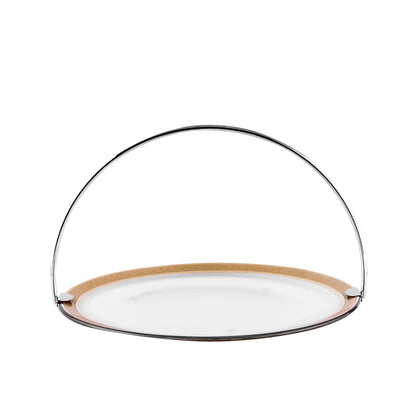 Dimlaj Cordoba Large Serving Tray with Handle - Premium Stands from Cordoba By Dimlaj - Just $70! Shop online now at Dimlaj Jordan 
