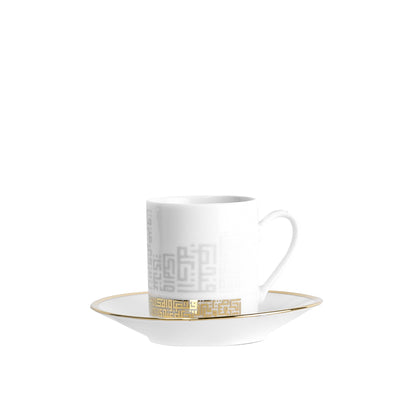 Dimlaj Abraj Set of 6 Pcs Coffee Cups - Premium Turkish Coffee Cups from Abraj By Dimlaj - Just $69! Shop online now at Dimlaj Jordan 
