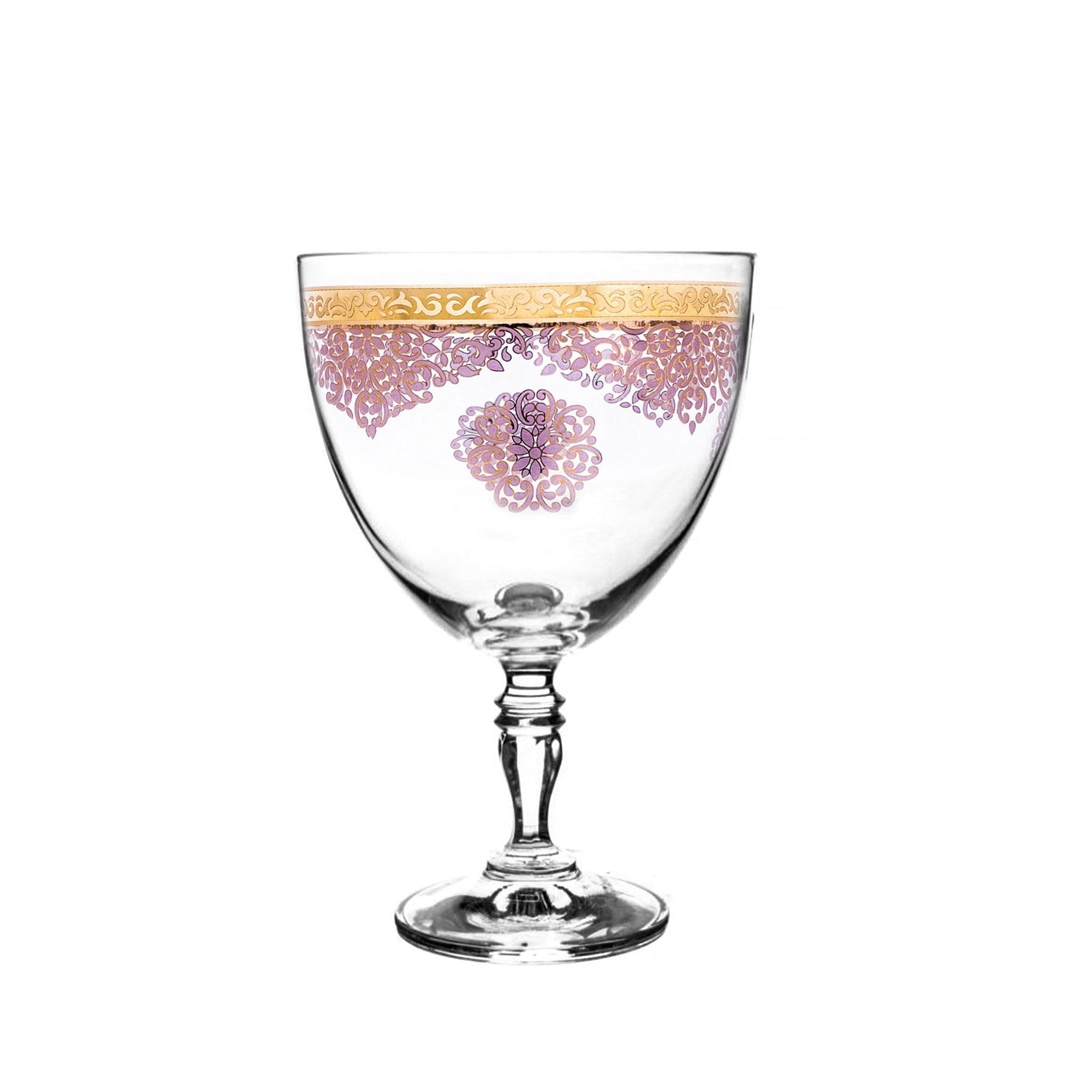 Dimlaj Selena Set of 6 Pcs Flute Stems (Gold & Pink) - Premium Flute Stems from Selena By Dimlaj - Just $35! Shop online now at Dimlaj Jordan 