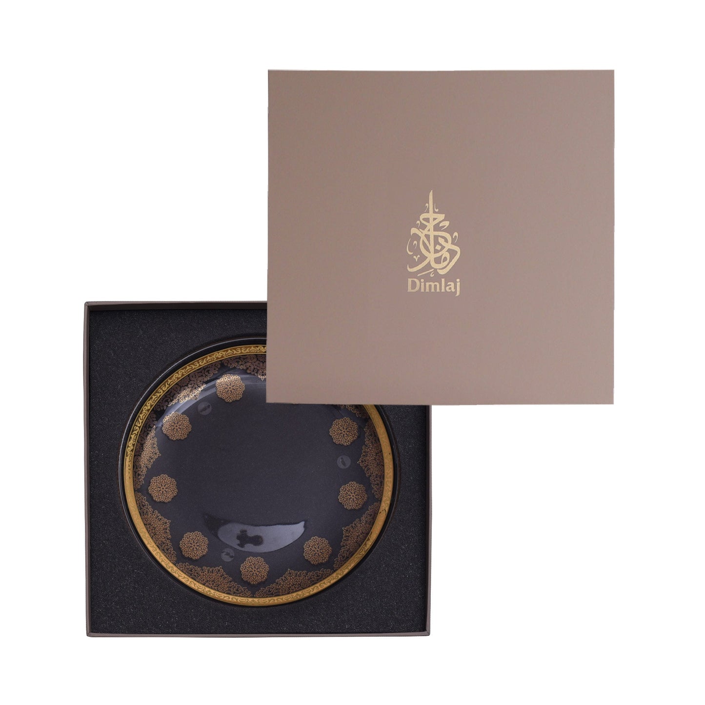 Dimlaj Selena Serving Tray with Handle (Gold & Pink) - Premium Seving Tray from Selena By Dimlaj - Just $32! Shop online now at Dimlaj Jordan 