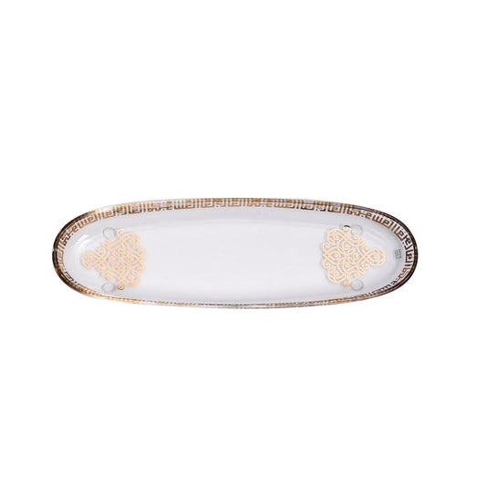 Dimlaj Shafa Set of 2 Pcs Oval Plates - Premium Platters from Shafa By Dimlaj - Just $65! Shop online now at Dimlaj Jordan 