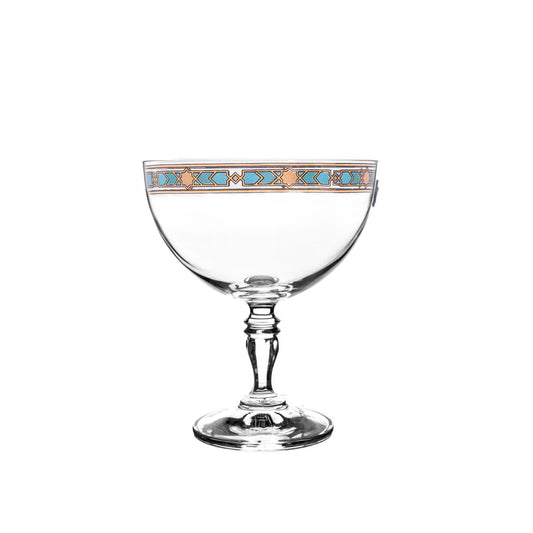 Dimlaj Wurood Set of 6 Pcs Ice-Cream Cups (Gold & Green) - Premium Ice-Cream Cups from Wurood By Dimlaj - Just $37! Shop online now at Dimlaj Jordan 