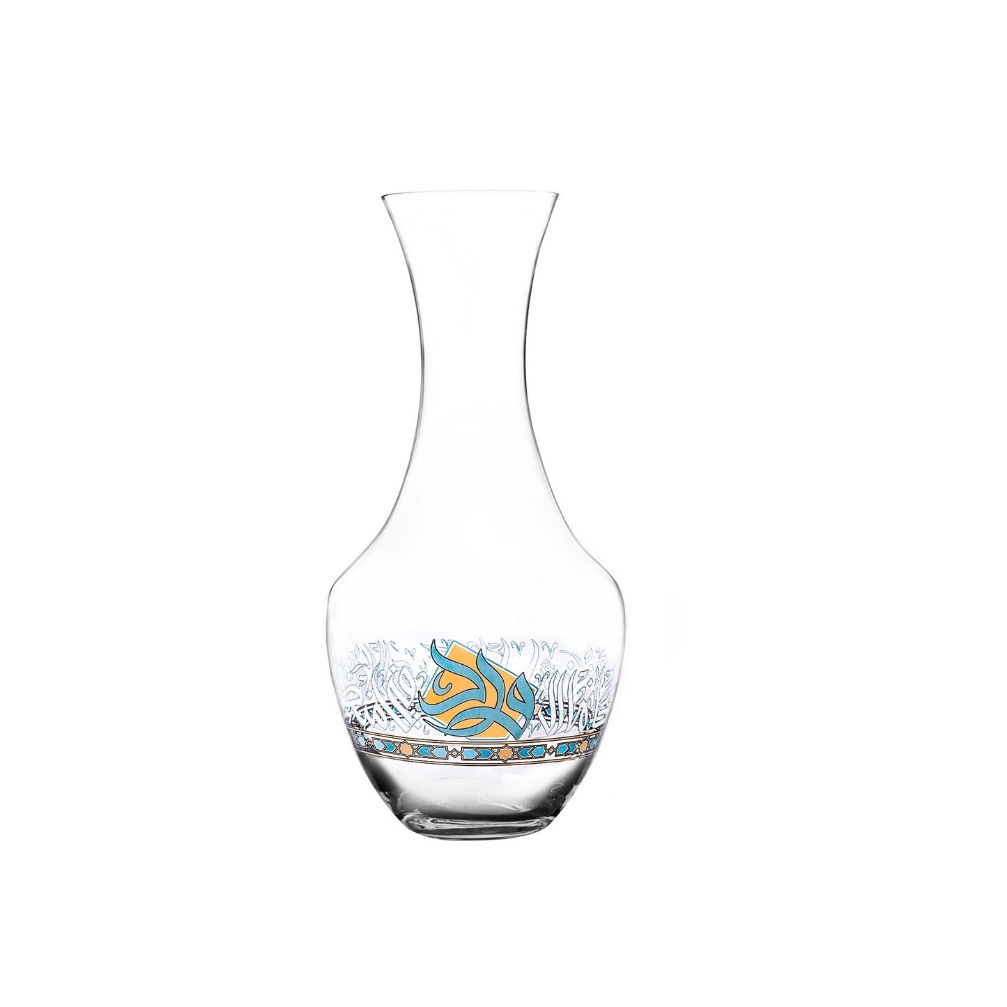 Dimlaj Wurood Crystal Decanter (Gold & Green) - Premium Jugs from Wurood By Dimlaj - Just $19! Shop online now at Dimlaj Jordan 