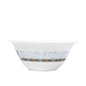 Dimlaj Wurood Large Serving Porcelain Bowl (Gold & Green) - Premium Bowls from Wurood By Dimlaj - Just $25! Shop online now at Dimlaj Jordan 
