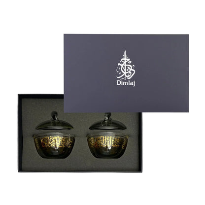 Dimlaj Kareem Serving Bowl with Lid - Premium Serving Bowls from Kareem By Dimlaj - Just $35! Shop online now at Dimlaj Jordan 