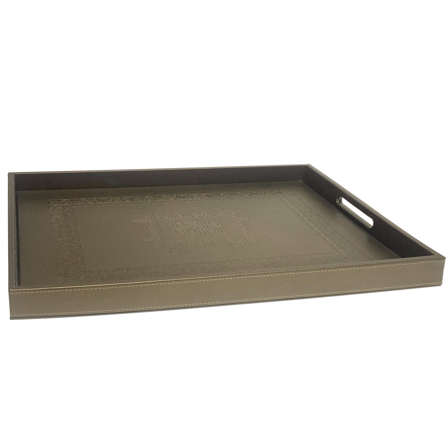 Dimlaj shafa Large Serving Tray (Bronze) - Premium Table Accessories from Shafa By Dimlaj - Just $100! Shop online now at Dimlaj Jordan 