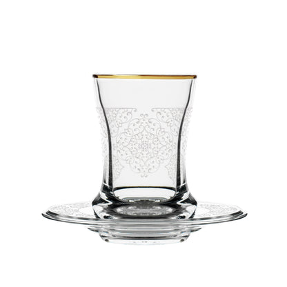 Dimlaj Perla Set of 6 Pcs Tea Cups and Saucers - Premium Tea Cups from Perla By Dimlaj - Just $99! Shop online now at Dimlaj Jordan 