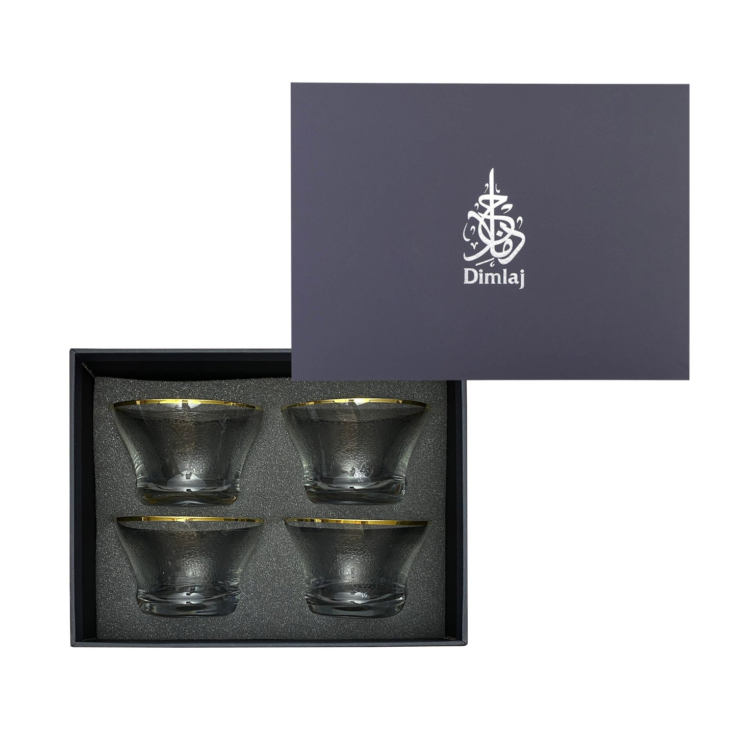 Dimlaj Perla Set of 4 Pcs Serving Bowls - Premium Serving Bowls from Perla By Dimlaj - Just $80! Shop online now at Dimlaj Jordan 