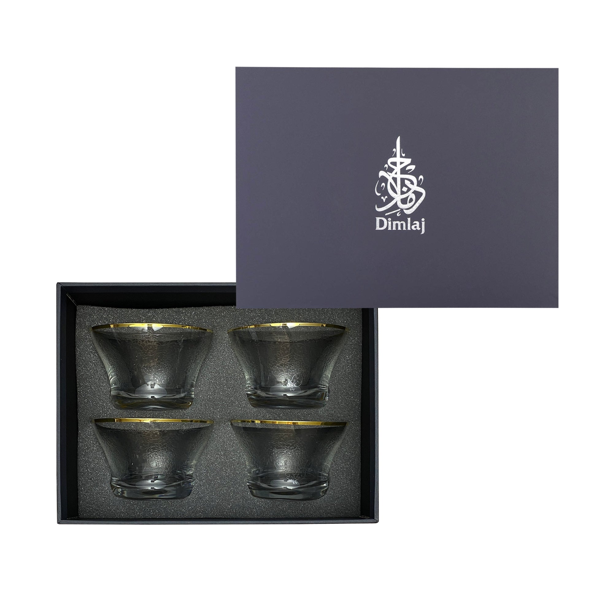 Dimlaj Perla Set of 4 Pcs Serving Bowls - Premium Serving Bowls from Perla By Dimlaj - Just $80! Shop online now at Dimlaj Jordan 