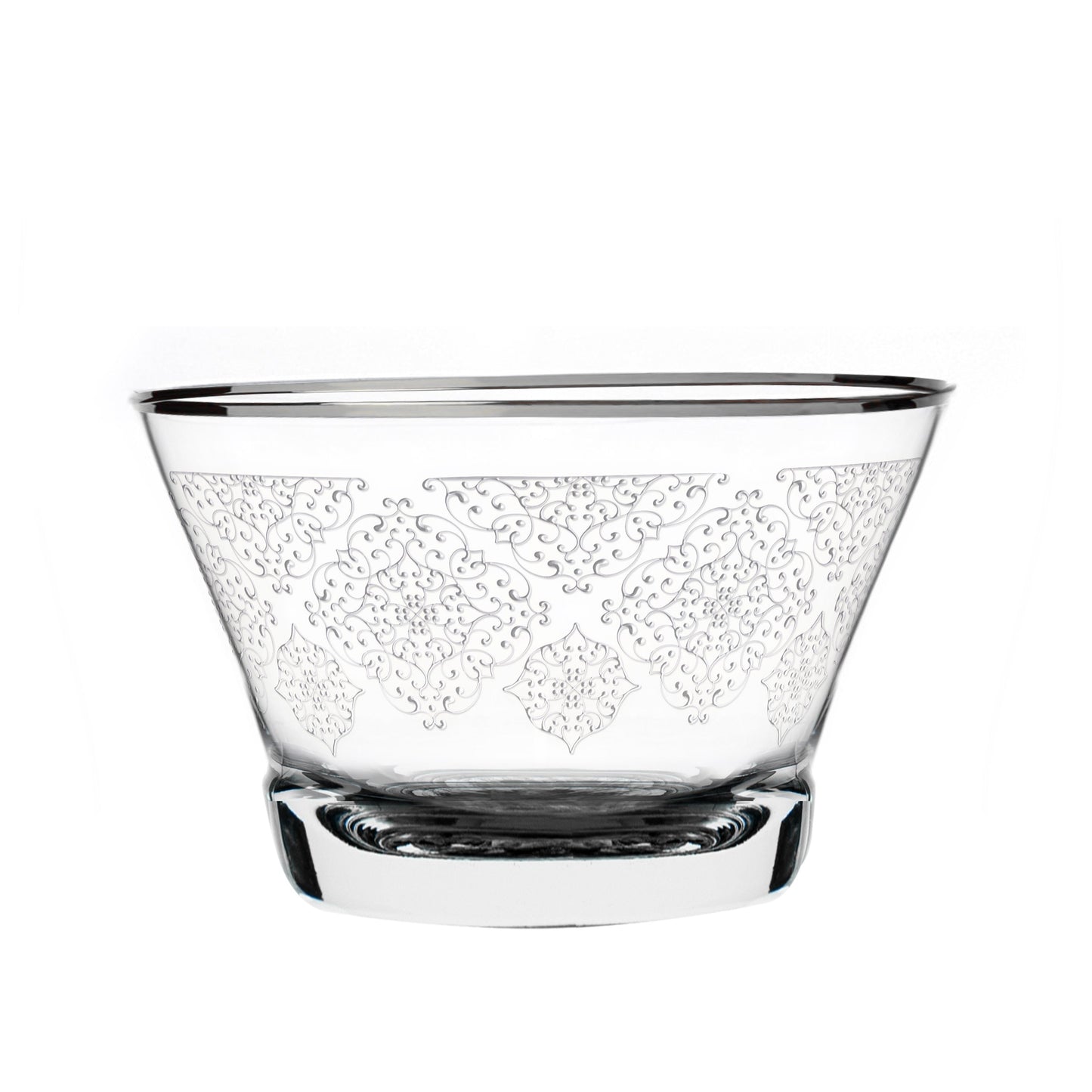 Dimlaj Perla Set of 4 Pcs Serving Bowls (Platinum) - Premium Serving Bowls from Perla By Dimlaj - Just $80! Shop online now at Dimlaj Jordan 