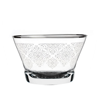 Dimlaj Perla Set of 4 Pcs Serving Bowls (Platinum) - Premium Serving Bowls from Perla By Dimlaj - Just $80! Shop online now at Dimlaj Jordan 