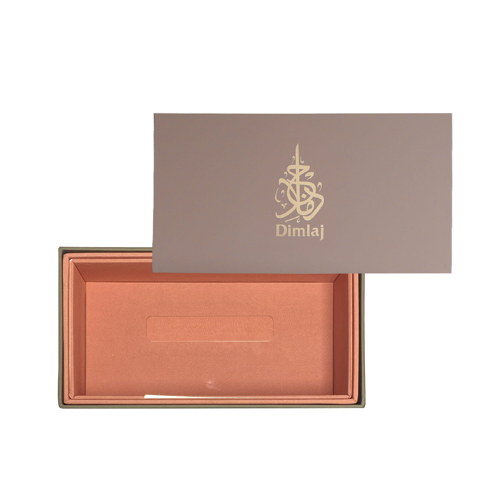 Dimlaj shafa Tissue Box (peach) - Premium Table Accessories from Shafa By Dimlaj - Just $50! Shop online now at Dimlaj Jordan 