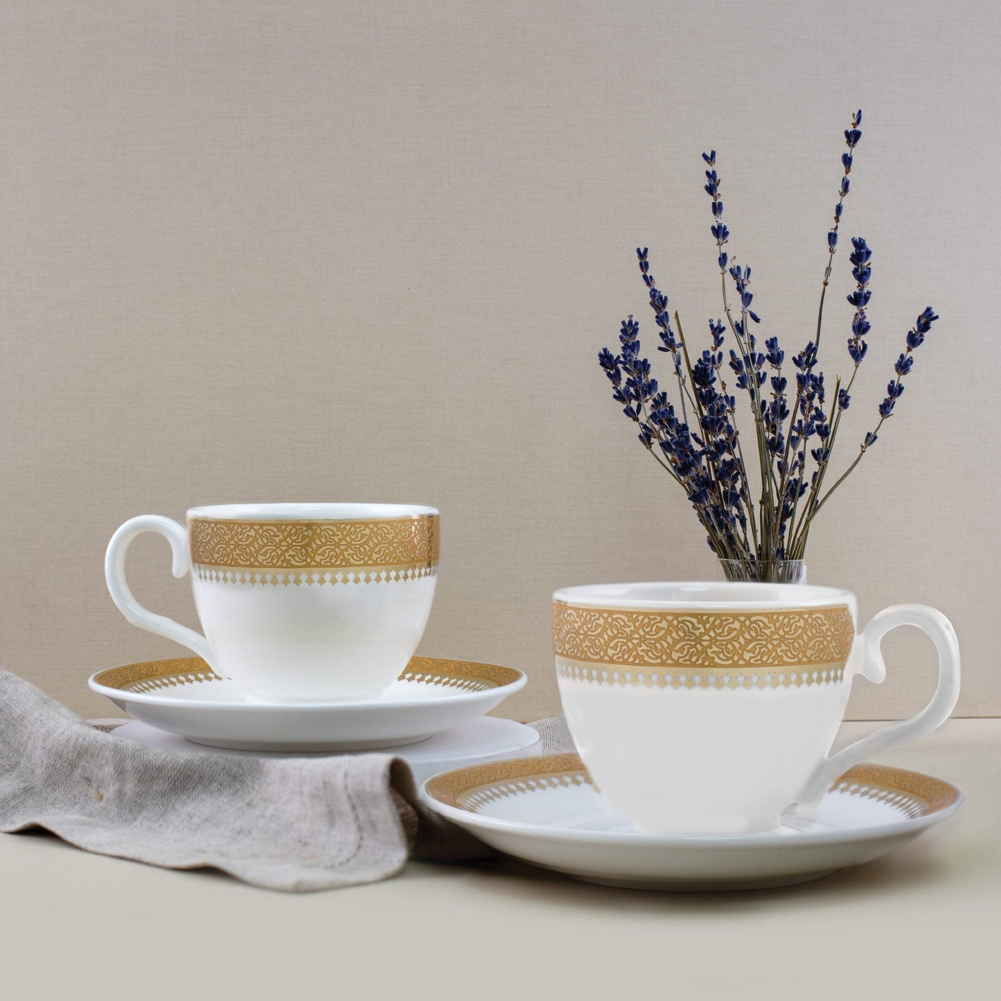 Dimlaj Cordoba Set of 6 Pcs Tea Cups - Premium Tea Cups from Cordoba By Dimlaj - Just $125! Shop online now at Dimlaj Jordan 
