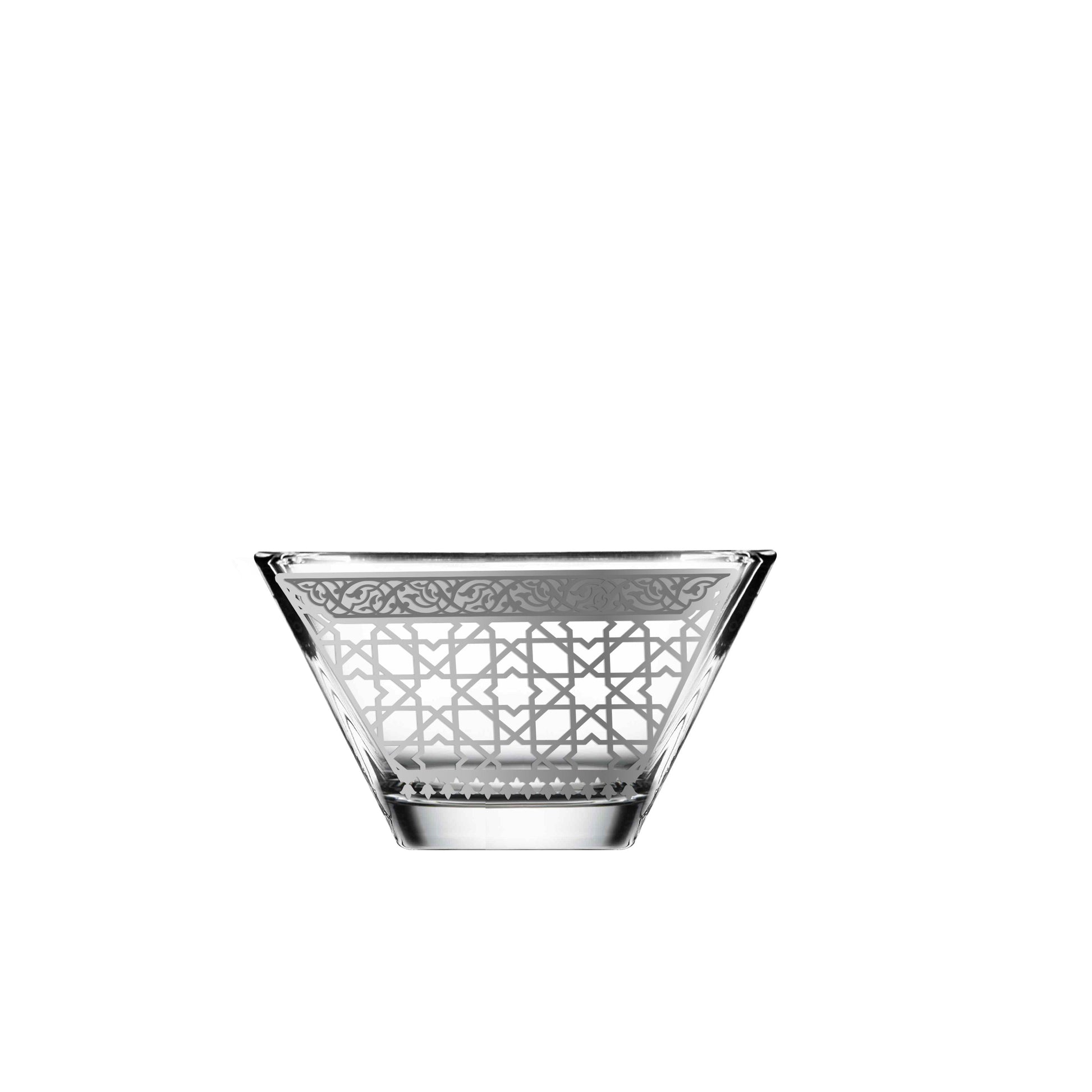 Dimlaj Cordoba Set of 4 Pcs Serving Bowls (Platinum) - Premium Serving Bowls from Cordoba By Dimlaj - Just $75! Shop online now at Dimlaj Jordan 