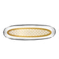 Dimlaj Cordoba Set of 2 Pcs Oval Plates (Gold) - Premium Platters from Cordoba By Dimlaj - Just $80! Shop online now at Dimlaj Jordan 