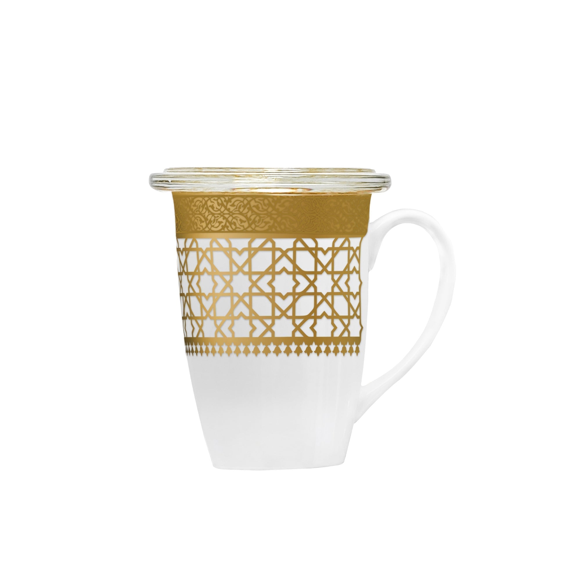 Dimlaj Cordoba Set of 4 Pcs Mugs & Covers - Premium Mugs from Cordoba By Dimlaj - Just $65! Shop online now at Dimlaj Jordan 