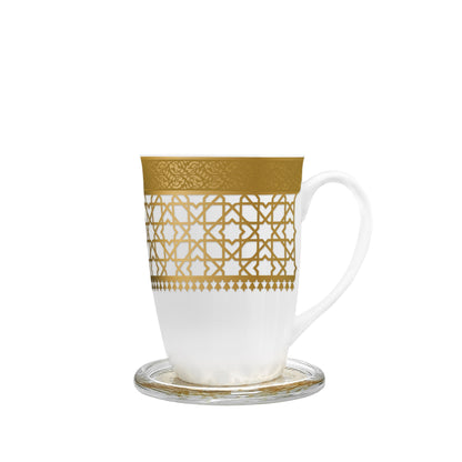 Dimlaj Cordoba Set of 4 Pcs Mugs & Covers - Premium Mugs from Cordoba By Dimlaj - Just $65! Shop online now at Dimlaj Jordan 