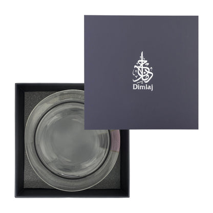 Dimlaj Nagham Serving Bowl (Gold & Pink) - Premium Serving Bowls from Nagham By Dimlaj - Just $90! Shop online now at Dimlaj Jordan 