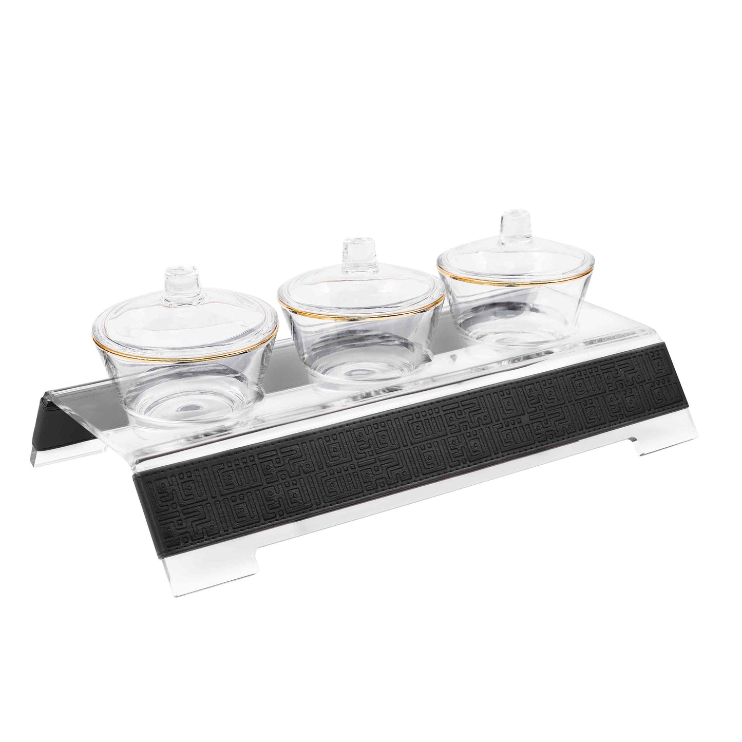 Dimlaj Shafa Tamreya Set (Onyx) - Premium Table Accessories from Shafa By Dimlaj - Just $68! Shop online now at Dimlaj Jordan 