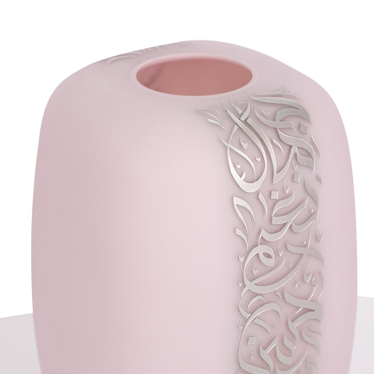 Dimlaj Nagham Vase (Silver & Pink) - Premium Vases from Nagham By Dimlaj - Just $480! Shop online now at Dimlaj Jordan 