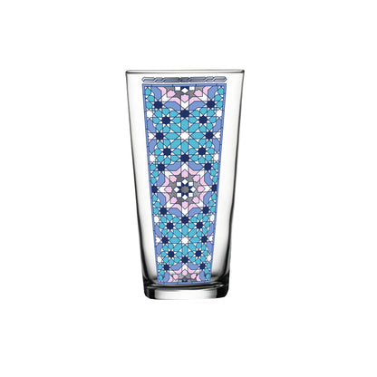 Dimlaj Melange Set of 6 Pcs Glass Tumblers (Platinum) - Premium Tumblers from Melange By Dimlaj - Just $75! Shop online now at Dimlaj Jordan 