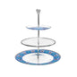 Dimlaj Melange 3 Tiered Tray (Platinum) - Premium Stands from Melange By Dimlaj - Just $120! Shop online now at Dimlaj Jordan 