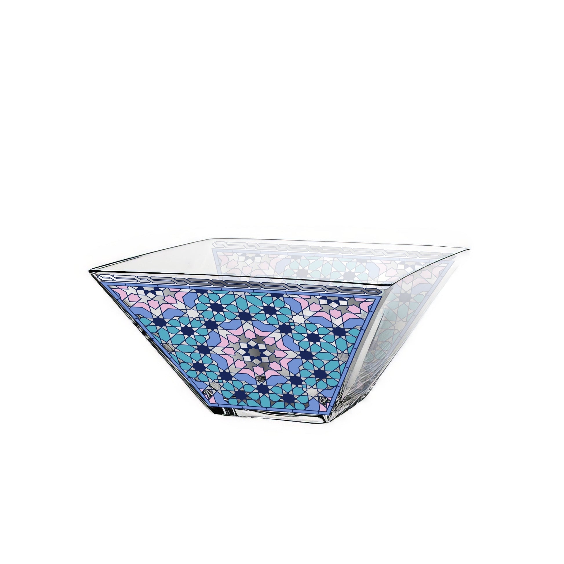Dimlaj Melange Set of 4 Pcs Small Serving Bowls (Platinum) - Premium Serving Bowls from Melange By Dimlaj - Just $80! Shop online now at Dimlaj Jordan 
