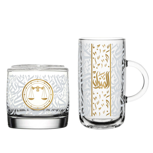 Dimlaj Zodiac Gift Set (Libra) - Premium Mugs from Zodiac By Dimlaj - Just $38! Shop online now at Dimlaj Jordan 