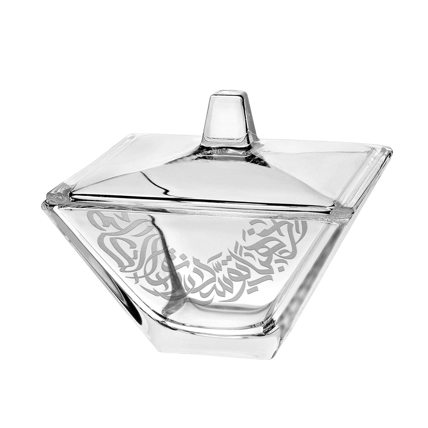 Dimlaj Qamar Serving Bowl with Lid (Engraved) - Premium Serving Bowls from Qamar By Dimlaj - Just $80! Shop online now at Dimlaj Jordan 