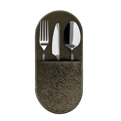 Dimlaj Nagham Table Accessories Set of 18 Pcs (Bronze) - Premium Table Accessories from Nagham By Dimlaj - Just $58! Shop online now at Dimlaj Jordan 