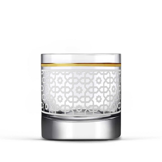 Dimlaj Ivory Set of 6 Pcs Short Tumblers (Gold) - Premium Short Tumblers from Ivory By Dimlaj - Just $95! Shop online now at Dimlaj Jordan 