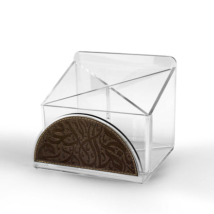 Dimlaj Nagham Cutlery & Napkin Holder (Bronze) - Premium Cutlery & Napkin Holder from Nagham By Dimlaj - Just $55.50! Shop online now at Dimlaj Jordan 