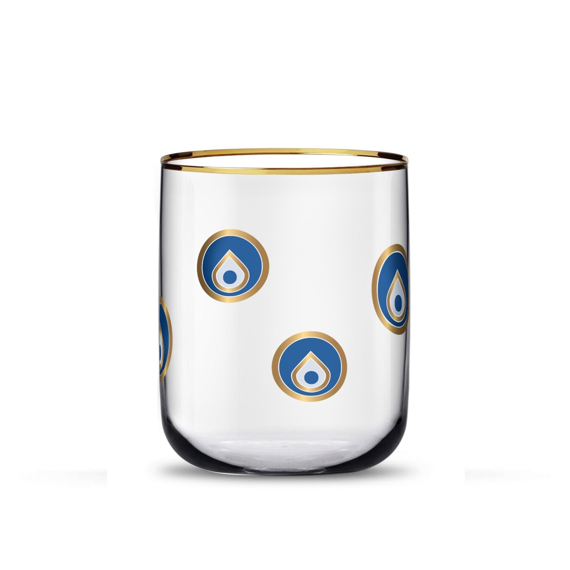 Dimlaj Charm Set of 6 Pcs Tumblers (Gold) - Premium Short Tumblers from Charm By Dimlaj - Just $65! Shop online now at Dimlaj Jordan 