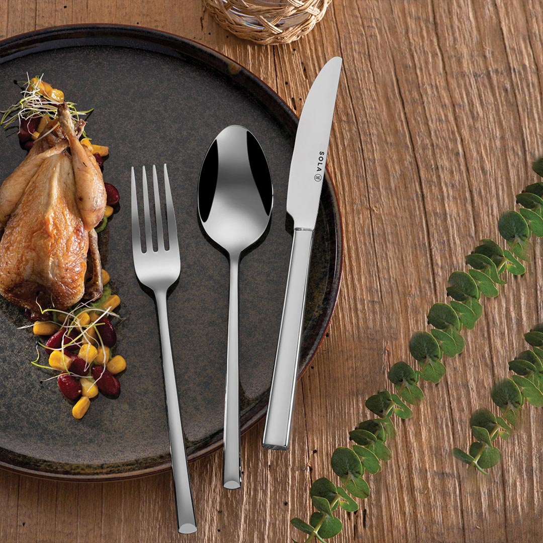 Sola Luxor Cutlery Set (24 pcs) - Premium Cutlery from Sola - Just $98! Shop online now at Dimlaj Jordan 