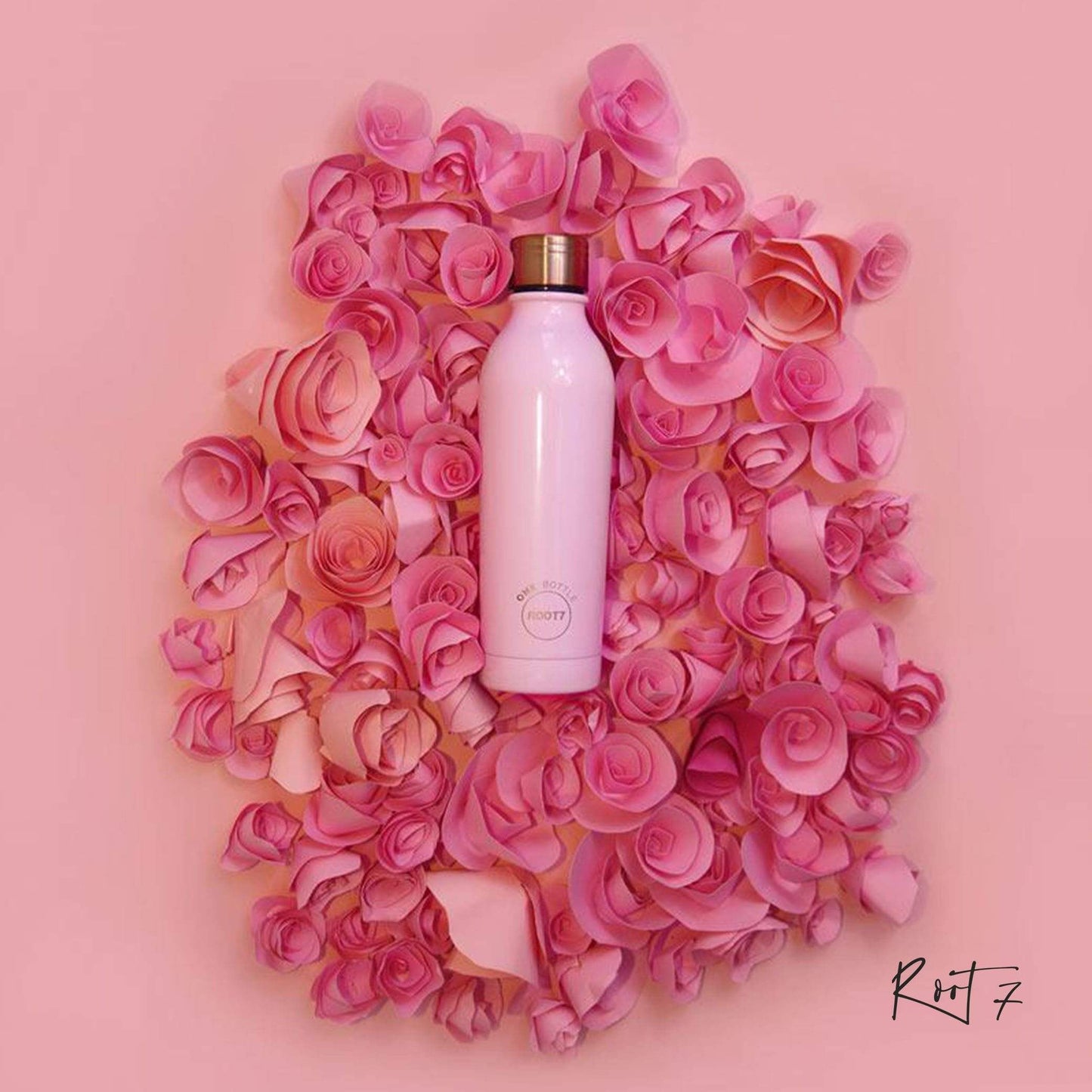 Root7 OneBottle® Millennial Pink (750 ml) - Premium Vacuum Bottle from Root7 - Just $37! Shop online now at Dimlaj Jordan 