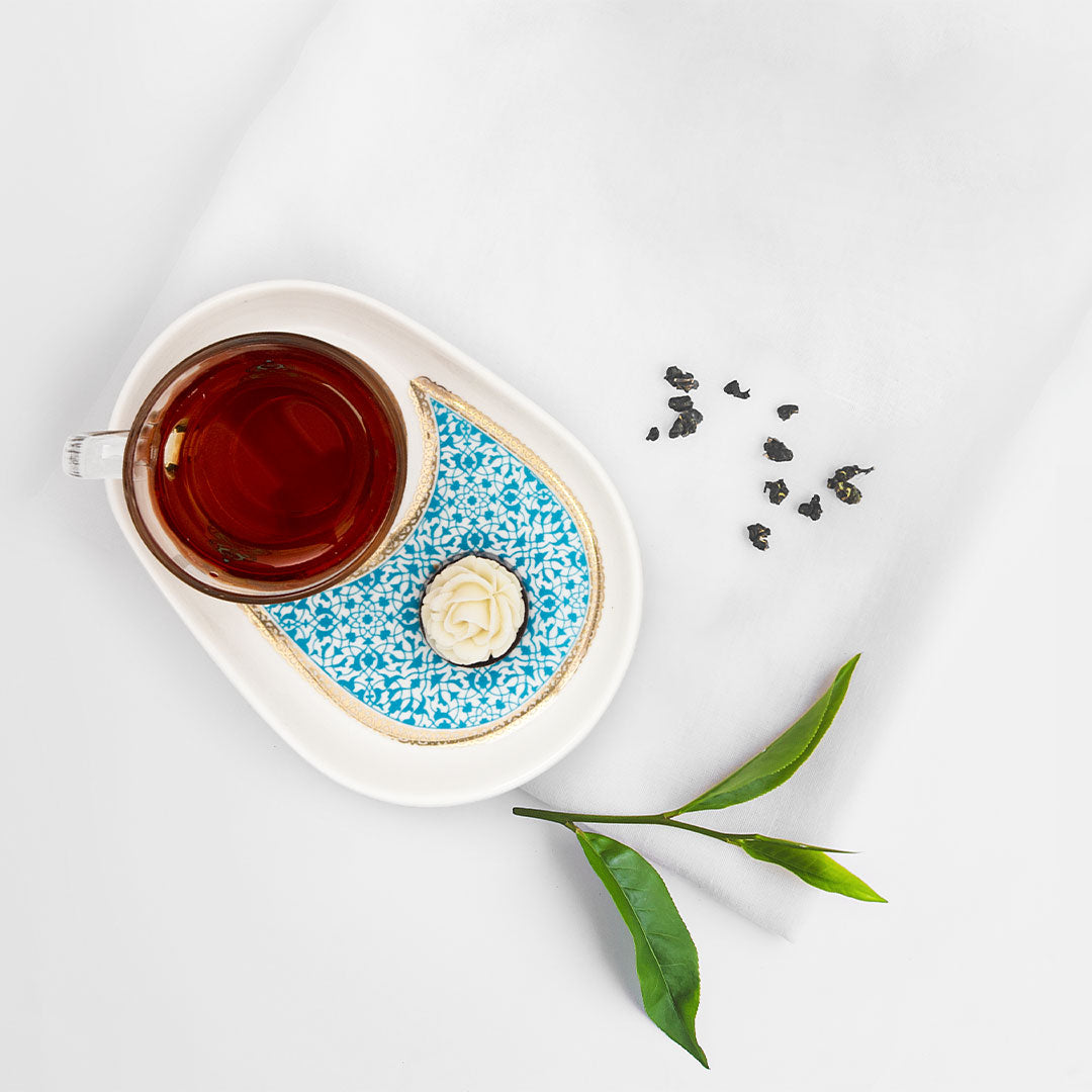 Dimlaj Rayhan Set of 2 Pcs Mug and Saucer - Premium Mugs from Rayhan By Dimlaj - Just $40! Shop online now at Dimlaj Jordan 